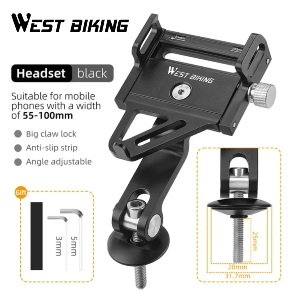 SUPORTE WEST BIKING PARA CELULAR