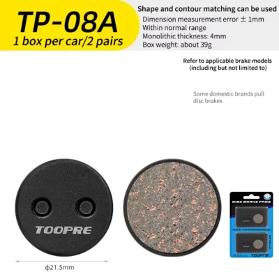 PASTILHA TOOPRE TP-08A 2 PARES