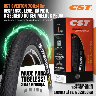 PNEU CST OVERTON 700*40C TUBELESS