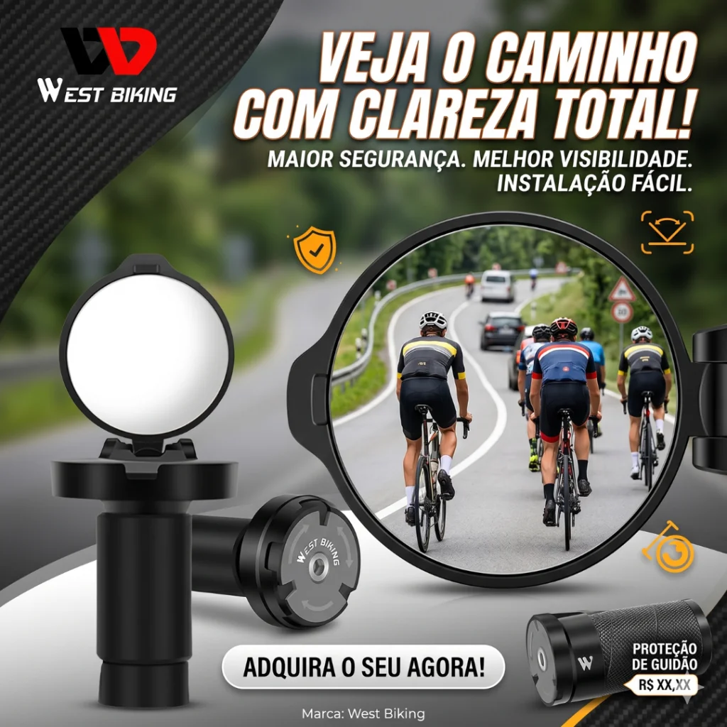 RETROVISOR WEST BIKING SINGLE