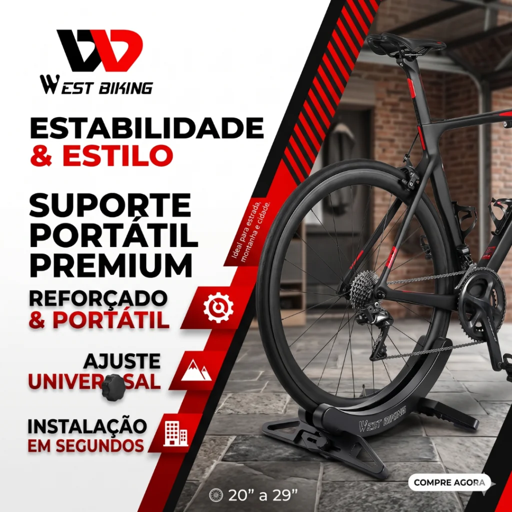 SUPORTE PORTATIL WEST BIKING BICICLETAS