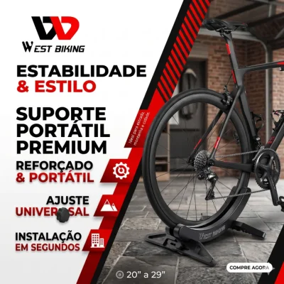 SUPORTE PORTATIL WEST BIKING BICICLETAS