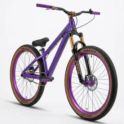 BICICLETA BOARSE DIRT JUMP FREERIDE - PURPLE 