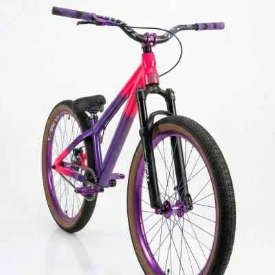 BICICLETA BOARSE DIRT JUMP FREERIDE - PURPLE / PINK