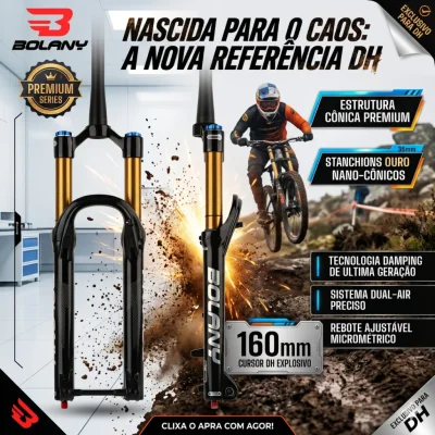 SUSPENSAO BOLANY DH CONICO 36MM 160MM 15*110MM R29