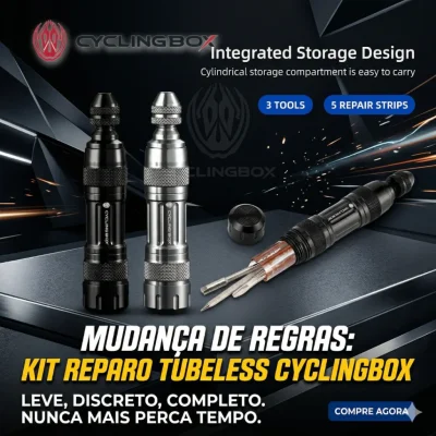 KIT REMENDO CYCLINGBOX TUBELESS MACARRAO 