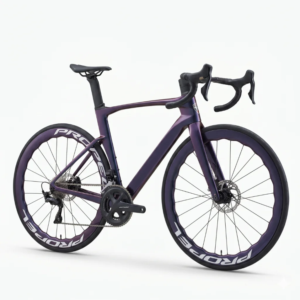 BICICLETA TWITTER SPEED 12 VELOCIDADE ELETRONICO PURPLE PEROLA