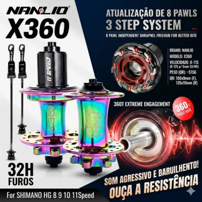 CUBO NANLIO X360 32H CAMALEAO 
