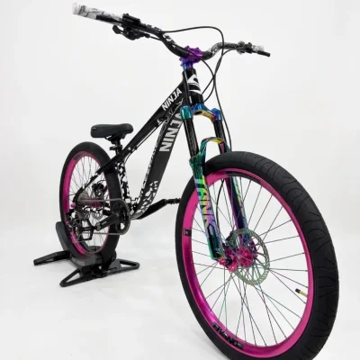 BICICLETA STUNT NINJA DIRT JUMP FREERIDE - BLACK