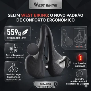 SELIM WEST BIKING CONFORT+ ERGONOMICO