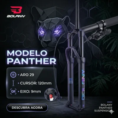 SUSPENSAO BOLANY PHANTER RETO 120MM 9MM TRAVA GUIDAO 