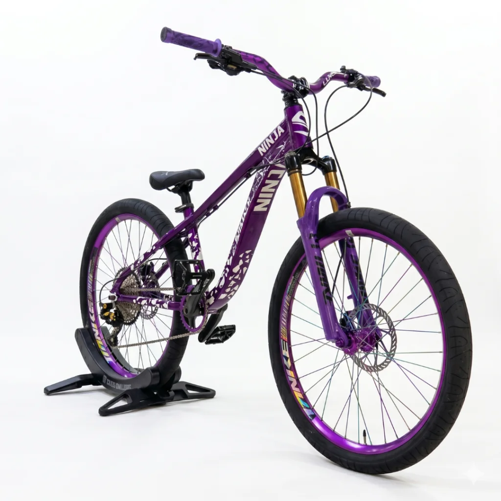 BICICLETA STUNT NINJA DIRT JUMP - PURPLE