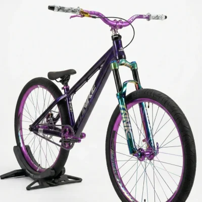 BICICLETA TANKE TK3 DIRT JUMP FREERIDE - PURPLE / BLACK