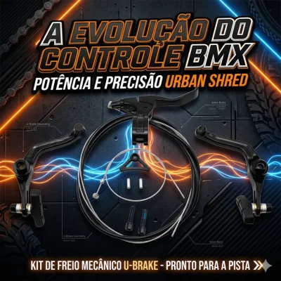 FREIO U-BRAKE MECANICO PARA BMX