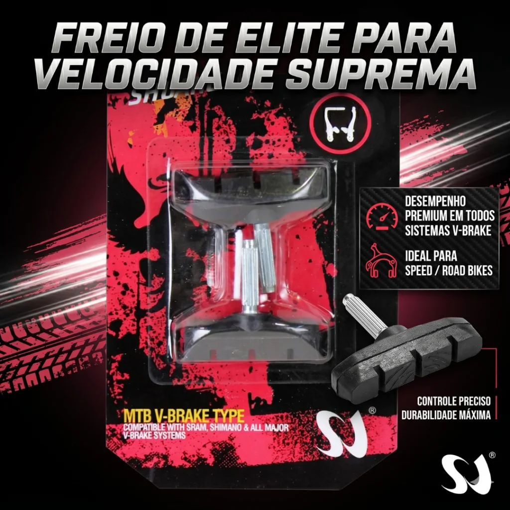SAPATA FREIO SHUANGJIE PARA SPEED