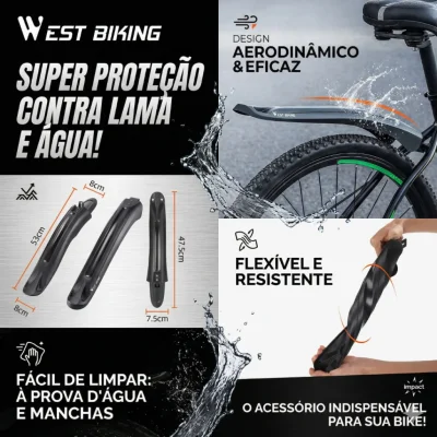 PARALAMA WEST BIKING MTB DIANTEIRO & TRASEIRO