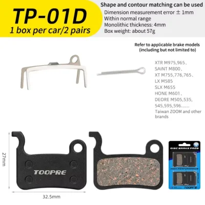 PASTILHA TOOPRE TP-01D 2 PARES