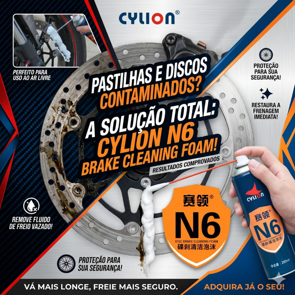 SPRAY DESCONTAMINANTE FLUIDO FREIO PARA PASTILHA E DISCO