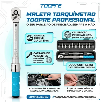 MALETA TOOPRE TORQUIMETRO 2/24 NEWTON