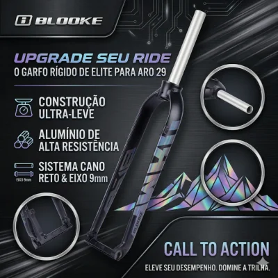 GARFO RIGIDO BLOOKEN ALUMINIO R29 