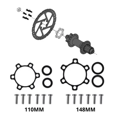 ADAPTADOR DISCO FREIO BOOST 110MM/148MM
