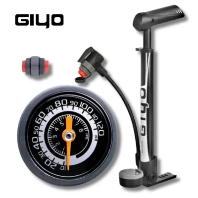 BOMBA AR GIYO GM-642 MANOMETRO 120 PSI