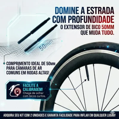 ADAPTADOR VALVULA AR BICO PAR 50MM