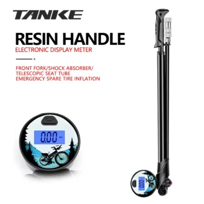 BOMBA AR TANKE SUSPENSAO MANOMETRO DIGITAL 300 PSI