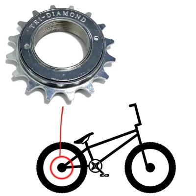 CATRACA TRI-DIAMOND 16T PARA BMX