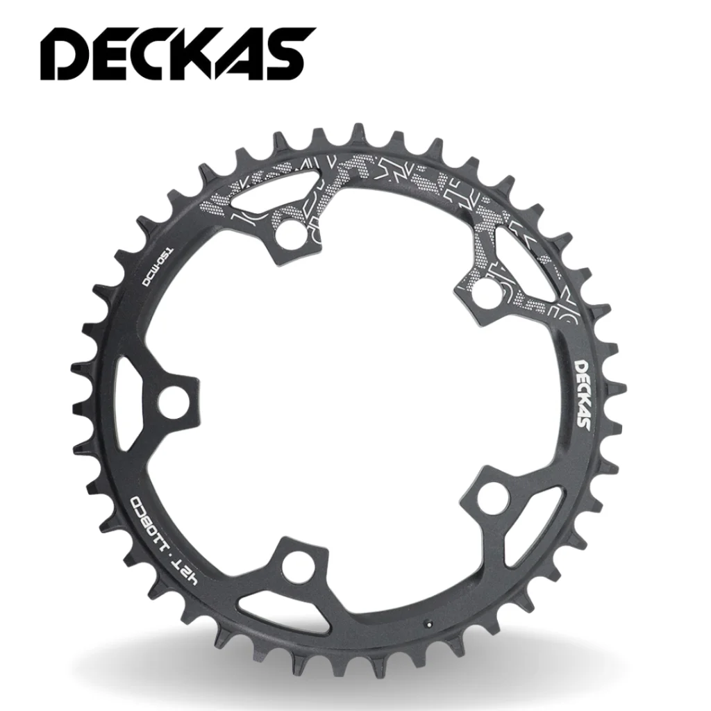 COROA DECKAS BCD 110MM REDONDO 5 PARAFUSO VARIOS TAMANHO