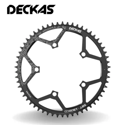 COROA DECKAS BCD 130MM REDONDO 5 PARAFUSO VARIOS TAMANHO