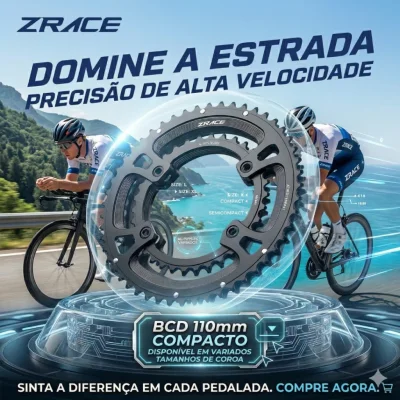 COROA ZRACE BCD 110MM VARIOS TAMANHO