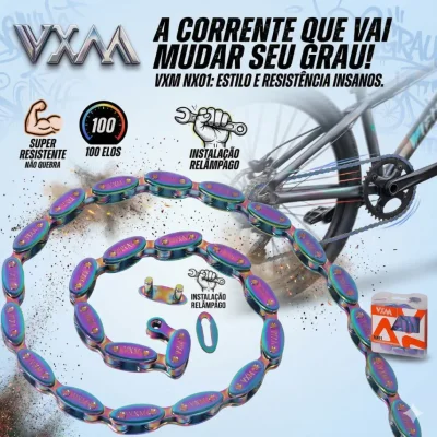 CORRENTE VXM 1 VELOCIDADE 100 ELLOS CAMALEAO