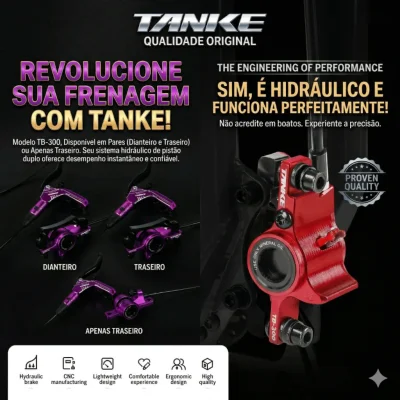 FREIO TANKE TB-300 HIDRAULICO PAR & TRASEIRO