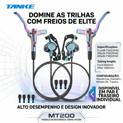 FREIO TANKE MT200 CAMALEAO PAR & TRASEIRO