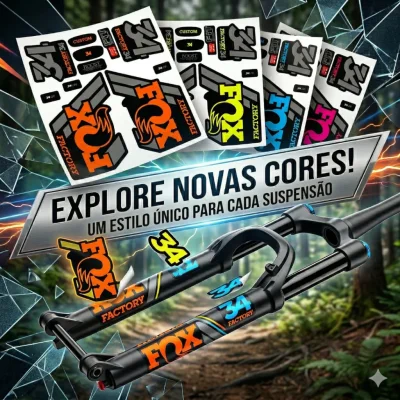 ADESIVOS FOX 34 FACTORY VARIAS CORES