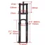 SUSPENSAO BOLANY 34 CONICO 175MM 15*110MM DUPLO R29