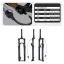 SUSPENSAO BOLANY PHANTER RETO 120MM 9MM TRAVA GUIDAO 