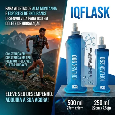 GARRAFA IQFLASK TPU 250ml & 500ml