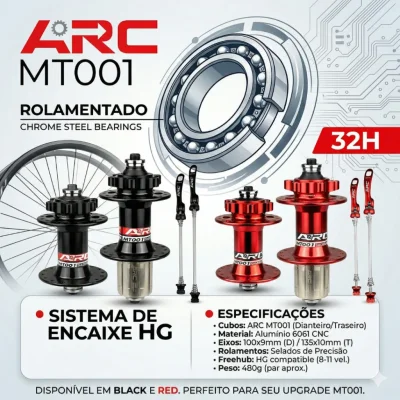 CUBO ARC MT001 32H VARIAS CORES
