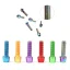 KIT PARAFUSO STEM VARIAS CORES