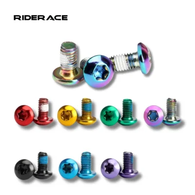 KIT PARAFUSO RIDERACE PARA DISCO VARIAS CORES