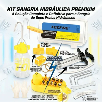 KIT TOOPRE SANGRIA FREIO HIDRAULICO 