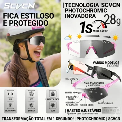 OCULOS SCVCN PHOTOCHROMIC 400UVS DIVERSOS MODELOS