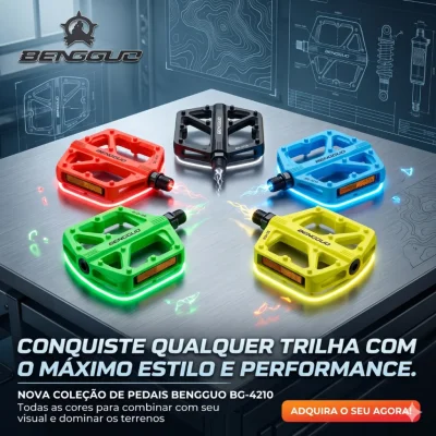 PEDAL BENGGU NYLON VARIAS CORES