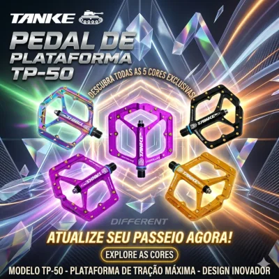 PEDAL TANKE PLATAFORMA TP-50 VARIAS CORES 