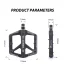 PEDAL TANKE PLATAFORMA TP-60 NYLON VARIAS CORES