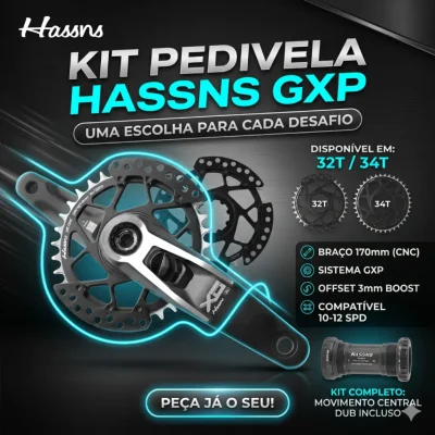 PEDIVELA HASNSS GXP INTEGRADO 32T & 36T