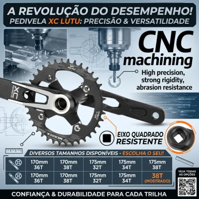 PEDIVELA XC LUTUS QUADRADO VARIOS MODELOS