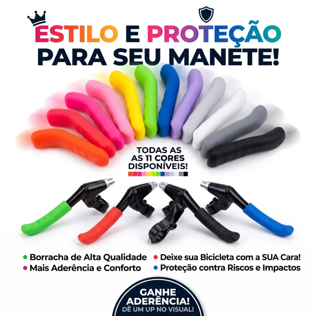 PROTETOR MANETE FREIO VARIAS CORES